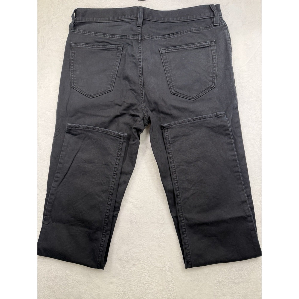 Banana Republic Traveler Men 34x36 Jeans Tapered Black Athletic 5-Pocket Stretch
